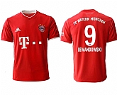 2020-21 Bayern Munich 9 LEWANDOWSKI Home Thailand Soccer Jersey,baseball caps,new era cap wholesale,wholesale hats
